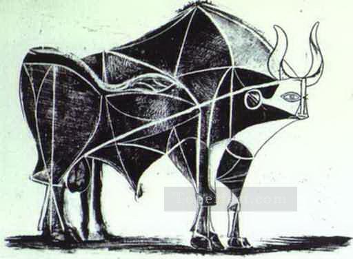 The Bull State V 1945 cubist Pablo Picasso Oil Paintings